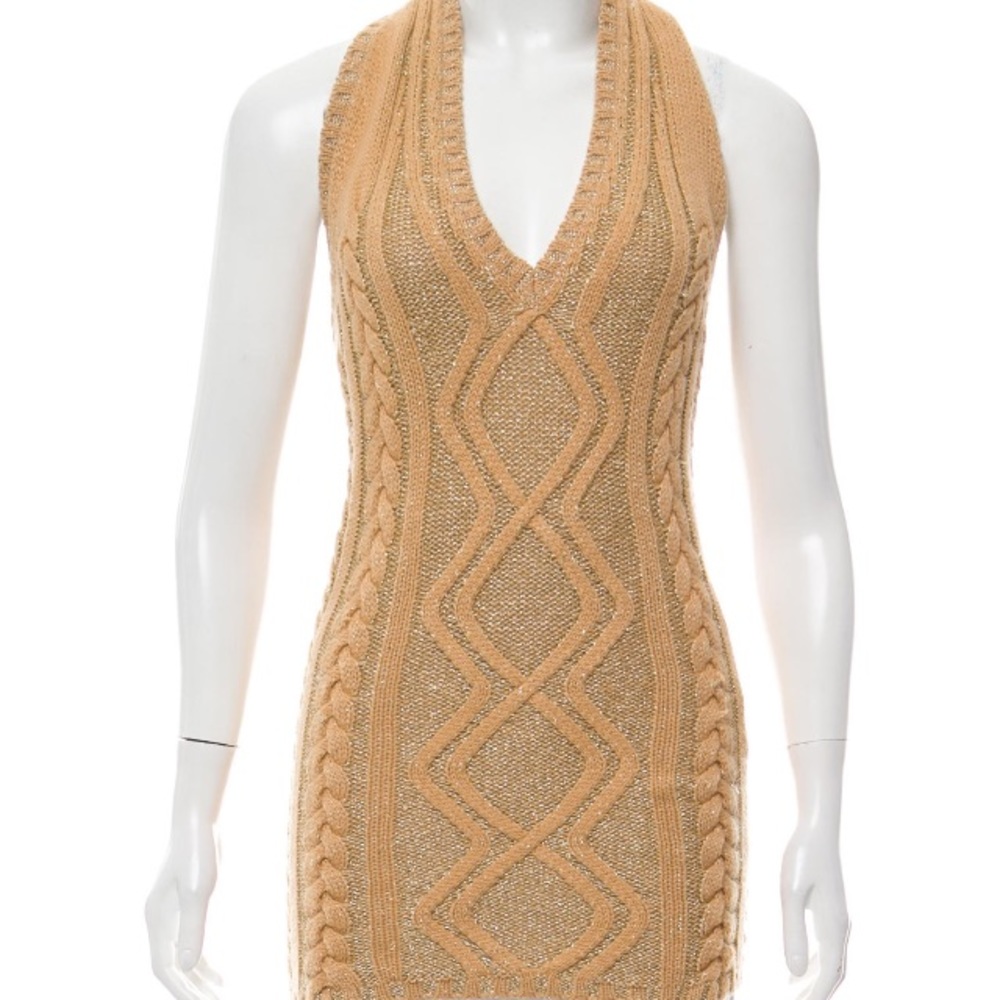 H by Halston Halter Sweater
